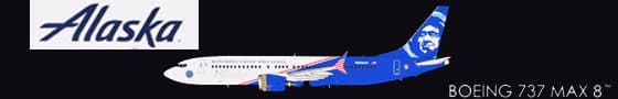 Boeing 737 MAX 8 "Alaska Airlines - Honoring Those Who Serve" (N806AK) Gemini 200 1/200 diecast model airplane at Diecast Models Wholesale
